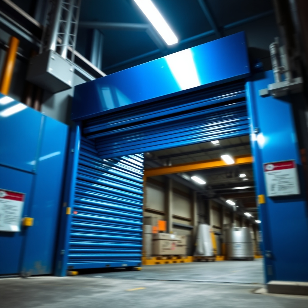 ворота быстроподъемные рулонные